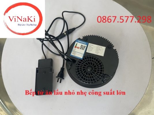 Bếp từ ăn lẩu nhỏ nhẹ công suất lớn