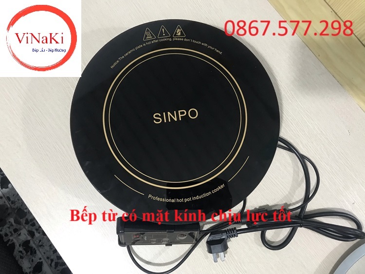 Bếp từ có mặt kính chịu lực tốt