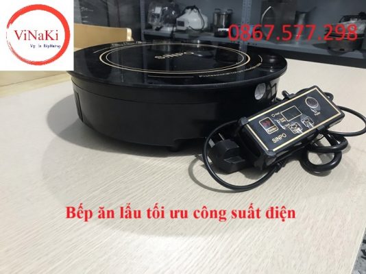 Bếp ăn lẩu tối ưu công suất điện