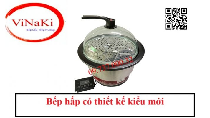 Bếp hấp có thiết kế kiểu mới