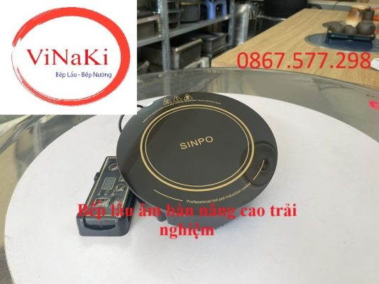 Bếp lẩu âm bàn nâng cao trải nghiệm