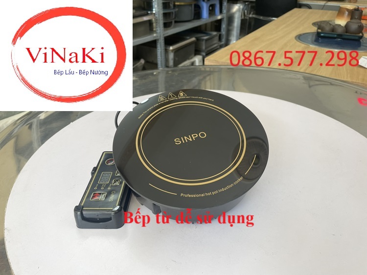 Bếp từ dễ sử dụng