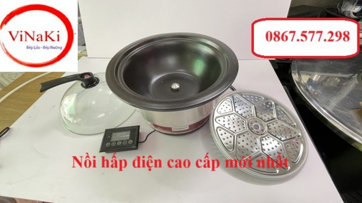 Nồi hấp điện cao cấp mới nhất