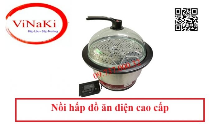 Nồi hấp đồ ăn điện cao cấp