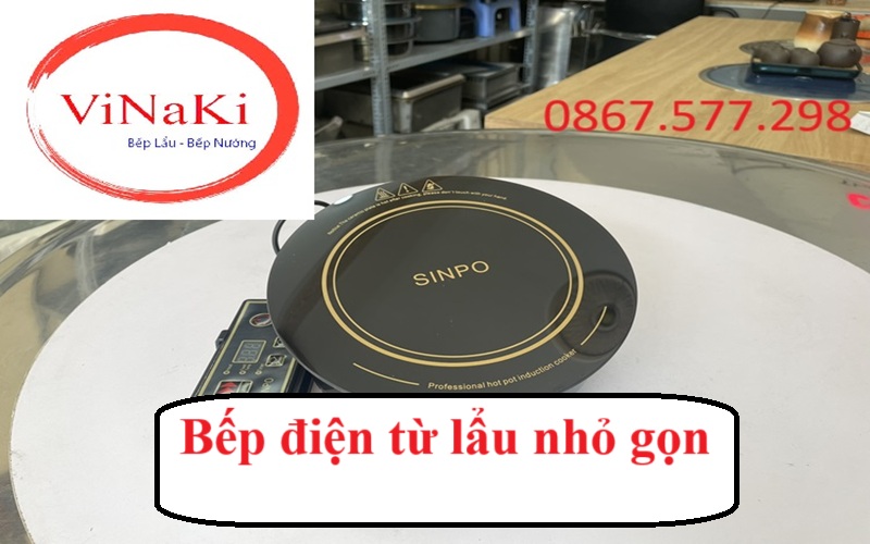 Bếp điện từ lẩu nhỏ gọn
