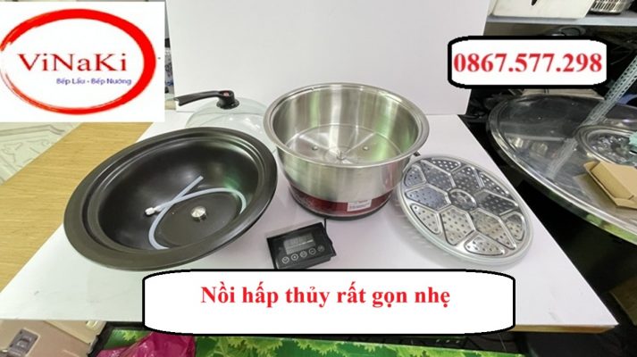 Nồi hấp thủy rất gọn nhẹ