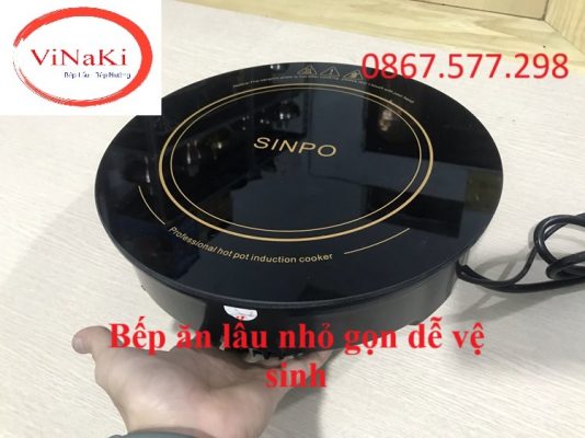 Bếp ăn lẩu nhỏ gọn dễ vệ sinh