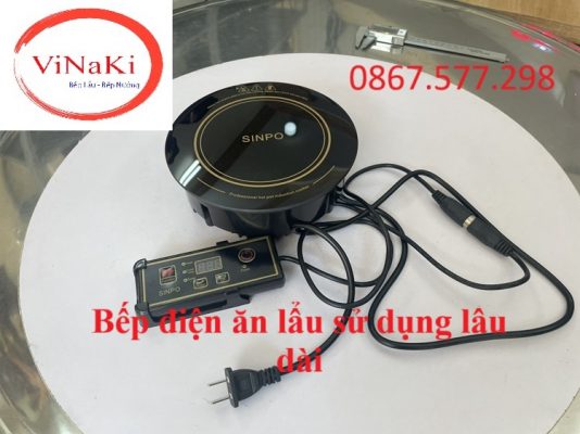Bếp điện ăn lẩu sử dụng lâu dài