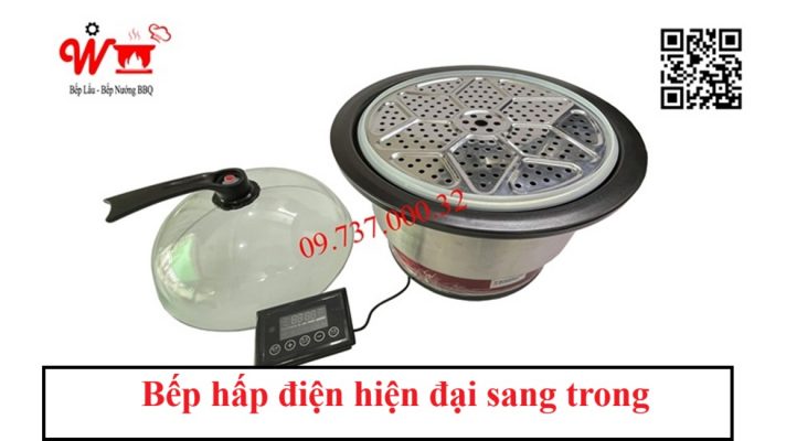 Bếp hấp điện hiện đại sang trong