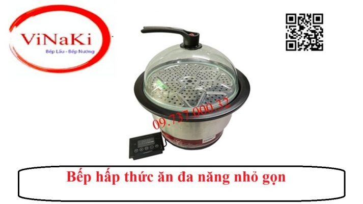 Bếp hấp thức ăn đa năng nhỏ gọn