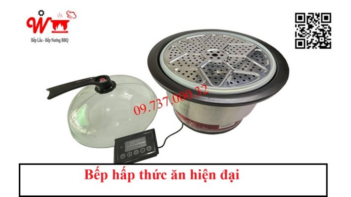 Bếp hấp thức ăn hiện đại