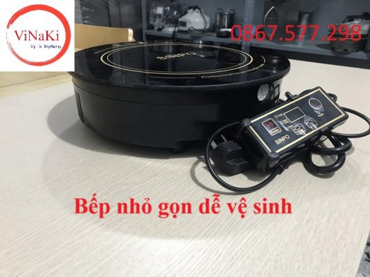 Bếp nhỏ gọn dễ vệ sinh