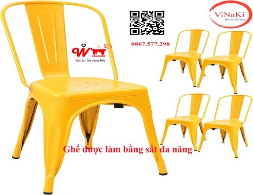 Ghế được làm bằng sắt đa năng