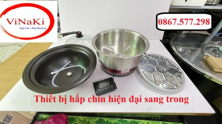 Thiết bị hấp chín hiện đại sang trọng