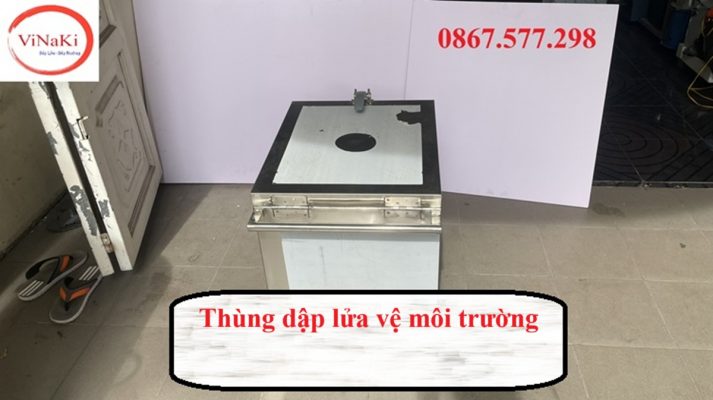 Thùng dập lửa vệ môi trường