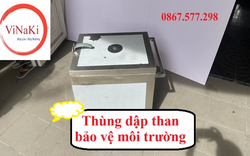 Thùng dập than bảo vệ môi trường