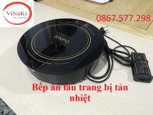 Bếp ăn lẩu trang bị tản nhiệt