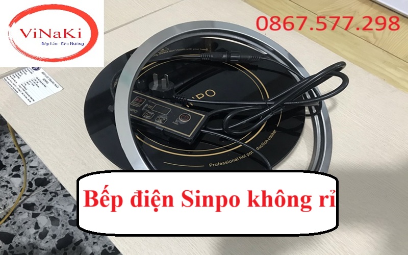 Bếp điện Sinpo không rỉ