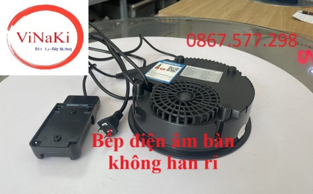 Bếp điện âm bàn không han rỉ