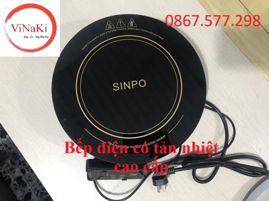 Bếp điện có tản nhiệt cao cấp