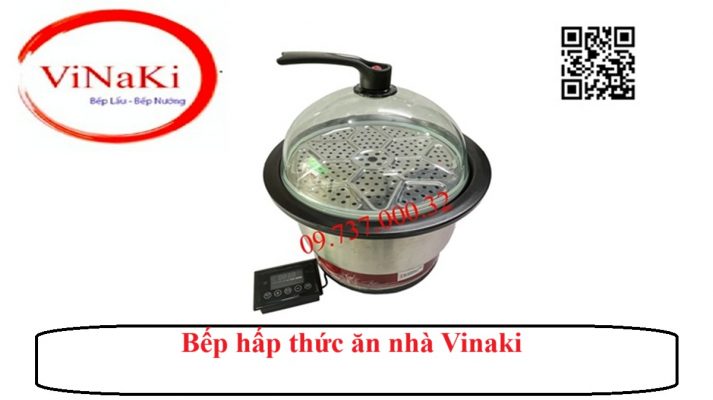 Bếp hấp thức ăn nhà Vinaki