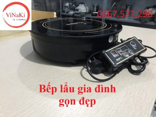 Bếp lẩu gia đình gọn đẹp
