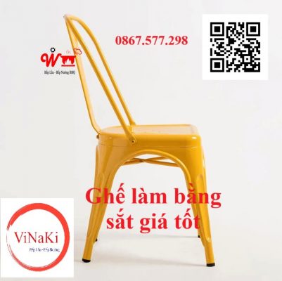 Ghế làm bằng sắt giá tốt
