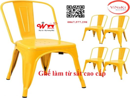 Ghế làm từ sắt cao cấp