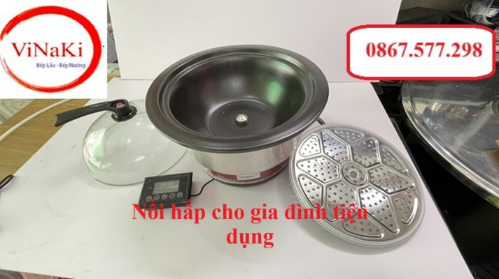 Nồi hấp cho gia đình tiện dụng