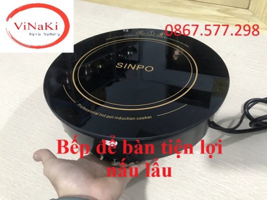 Bếp để bàn tiện lợi nấu lẩu