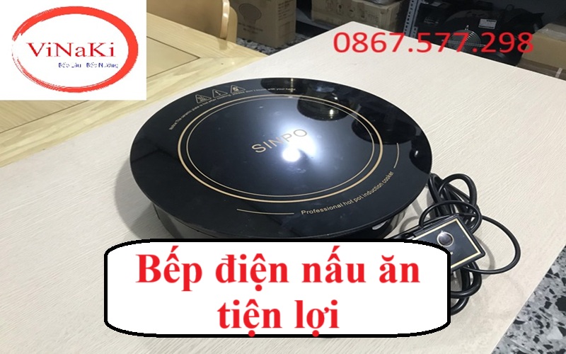 Bếp điện nấu ăn tiện lợi
