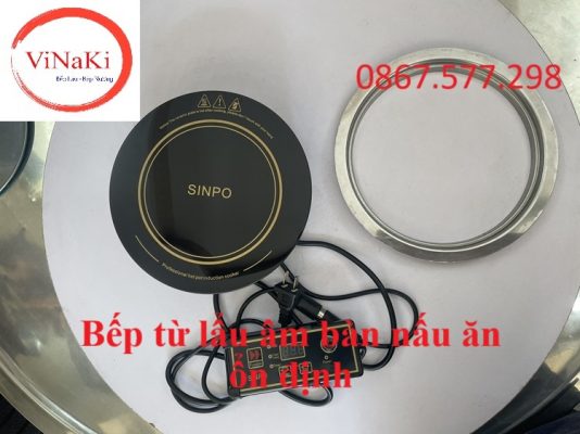 Bếp từ lẩu âm bàn nấu ăn ổn định