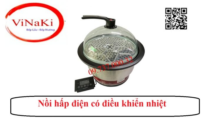 Nồi hấp điện có điều khiển nhiệt