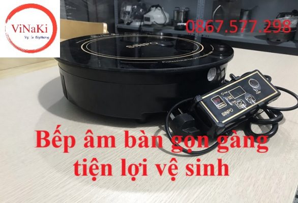 Bếp âm bàn gọn gàng tiện lợi vệ sinh