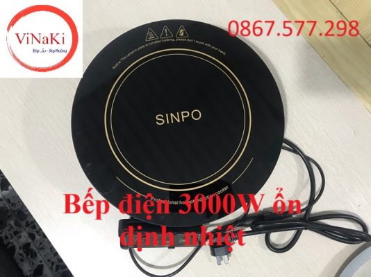 Bếp điện 3000W ổn định nhiệt