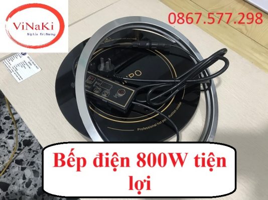 Bếp điện 800W tiện lợi