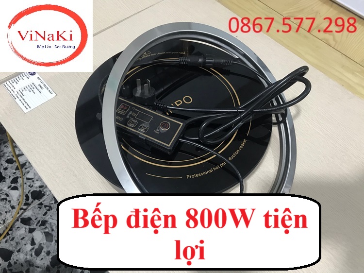 Bếp điện 800W tiện lợi