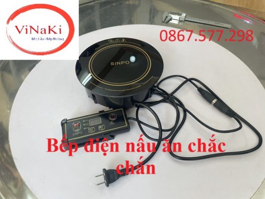 Bếp điện nấu ăn chắc chắn