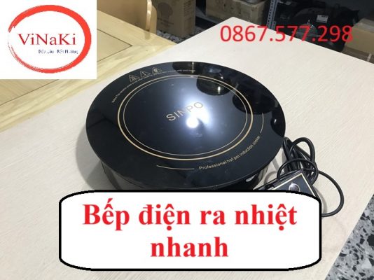 Bếp điện ra nhiệt nhanh