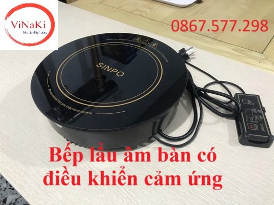 Bếp lẩu âm bàn có điều khiển cảm ứng