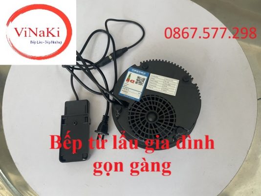 Bếp từ lẩu gia đình gọn gàng