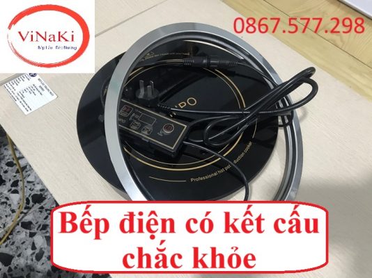 Bếp điện có kết cấu chắc khỏe