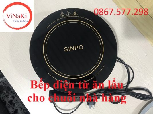 Bếp điện từ ăn lẩu cho chuỗi nhà hàng