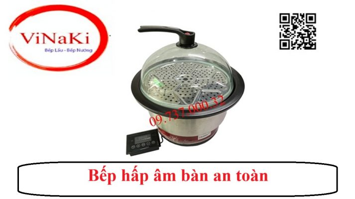 Bếp hấp âm bàn an toàn