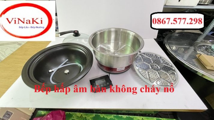 Bếp hấp âm bàn không cháy nổ