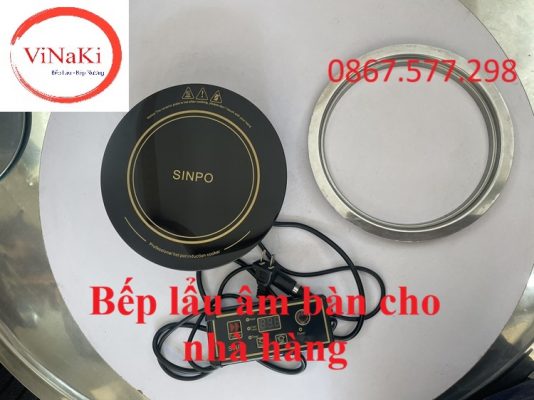 Bếp lẩu âm bàn cho nhà hàng