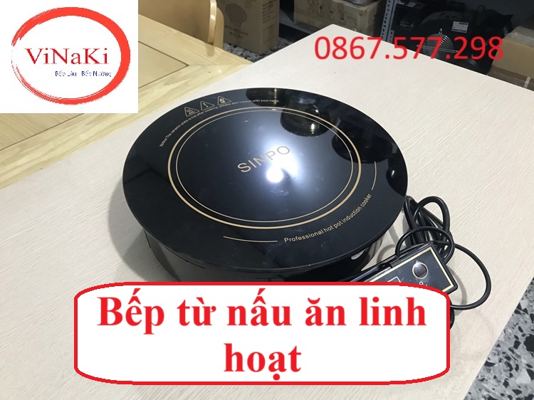 Bếp từ nấu ăn linh hoạt